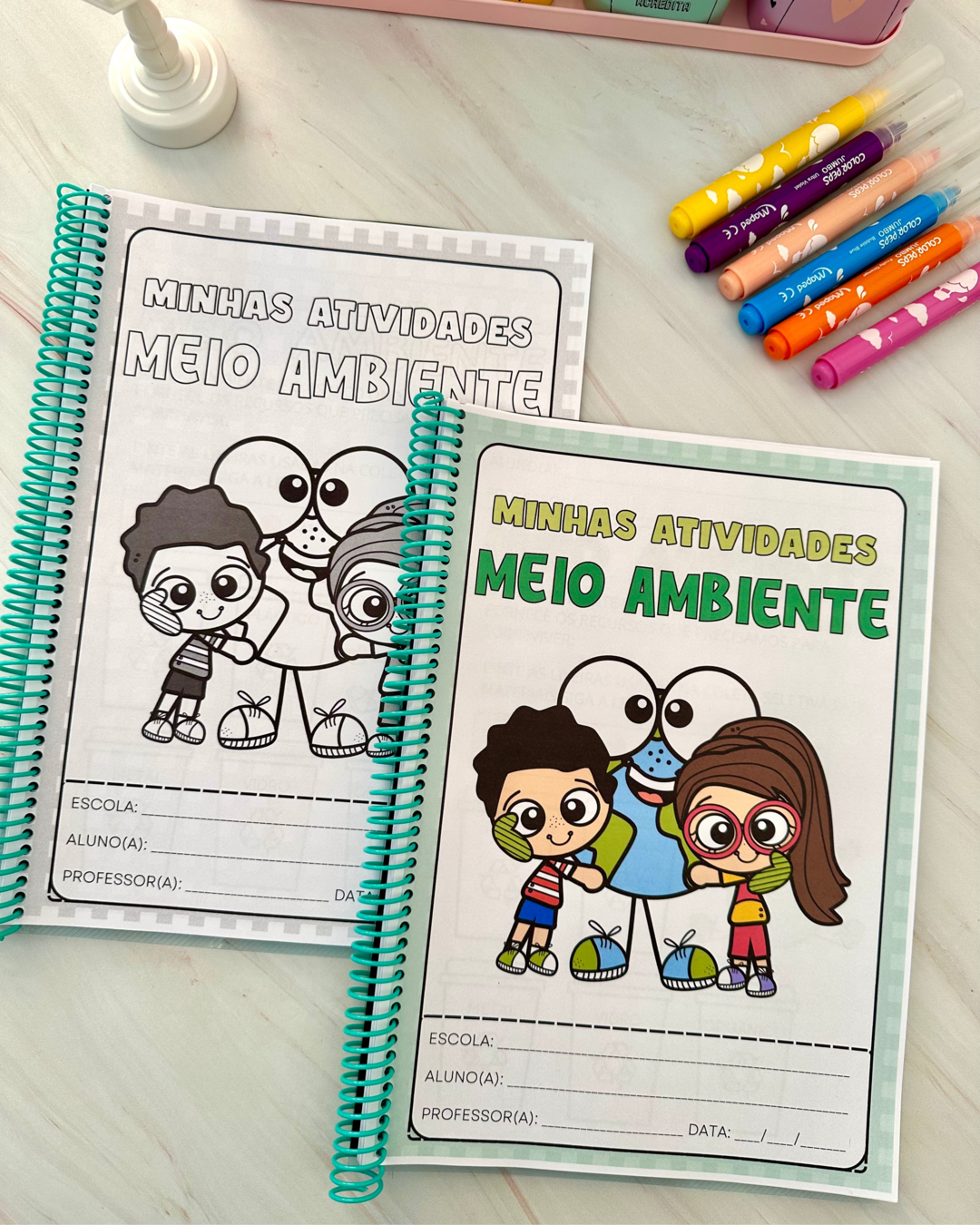 Apostila de atividades para trabalhar o tema Meio Ambiente - 01