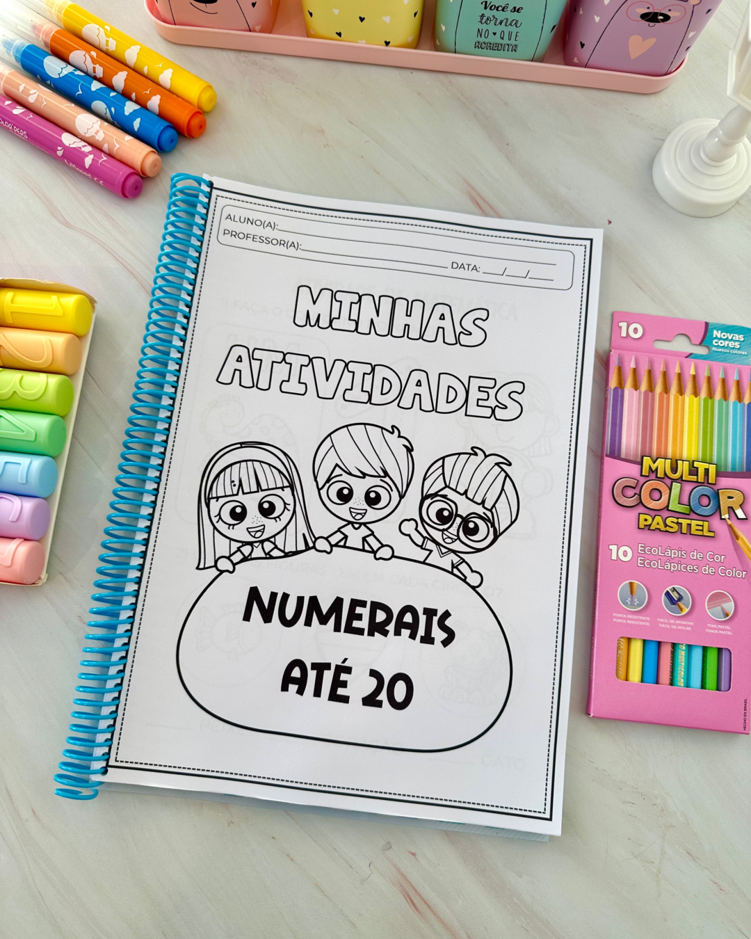 Apostila para trabalhar os numerais de 1 a 20 - Imagem 3