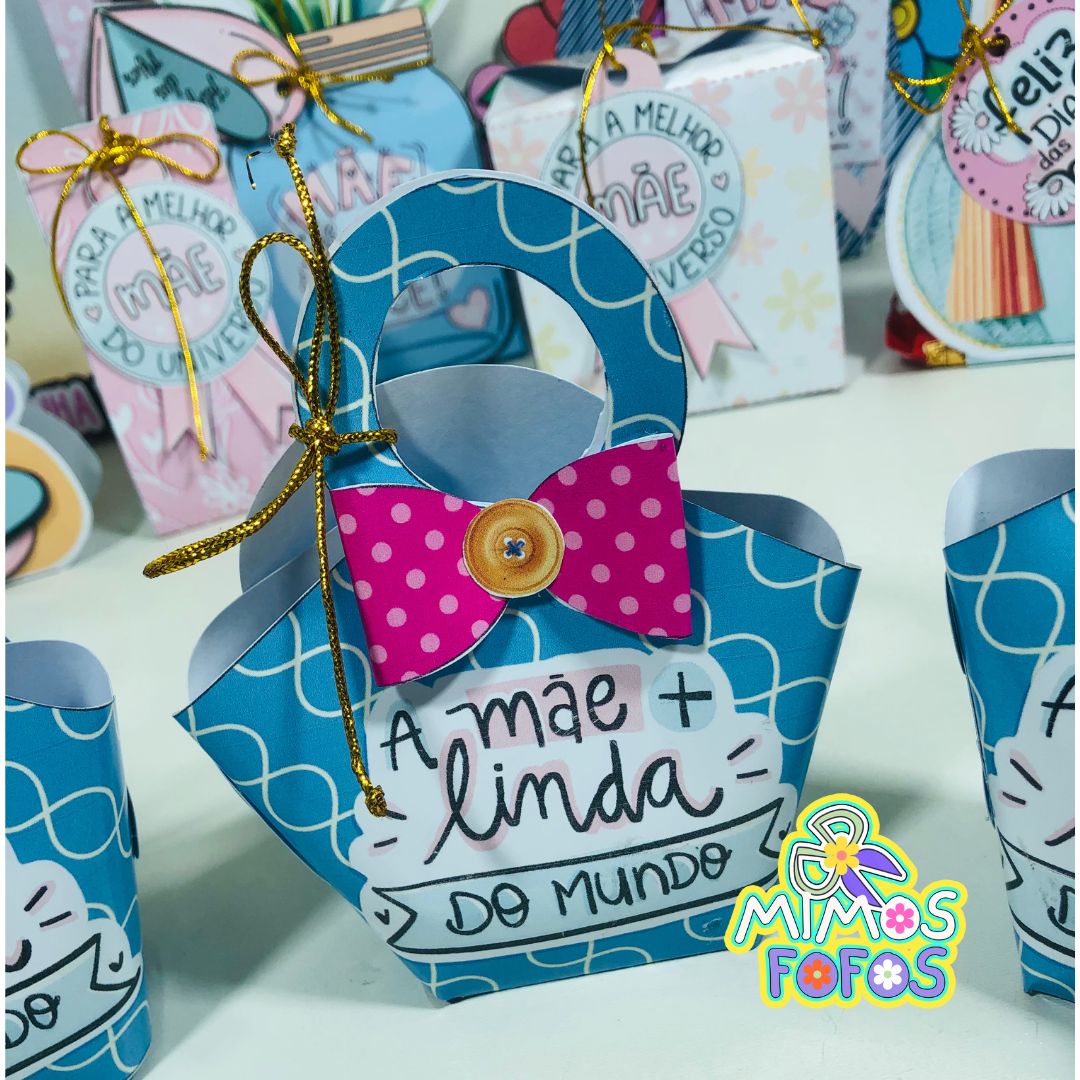 Lembrancinha Bolsinha Dia das Mães