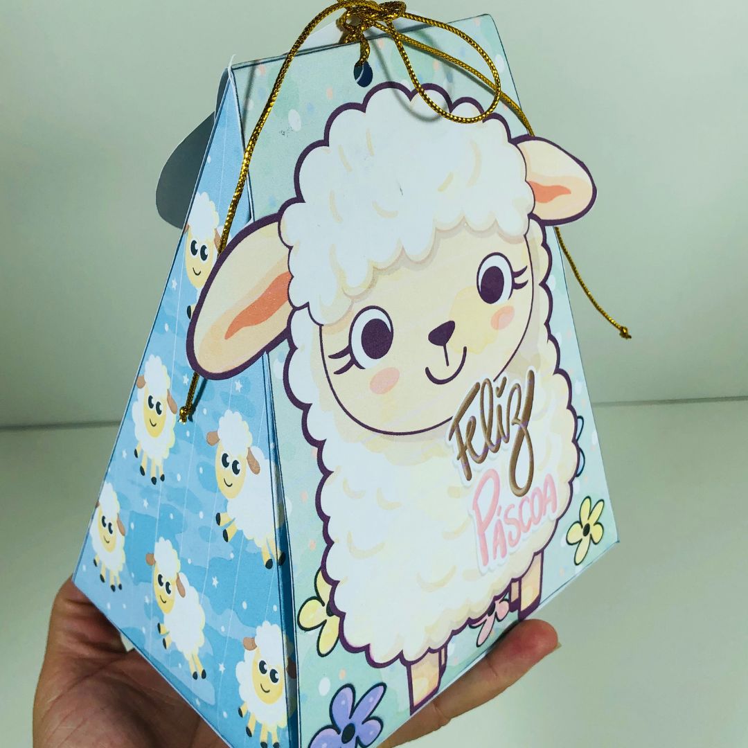 Caixinha de Páscoa Ovelhinha 02