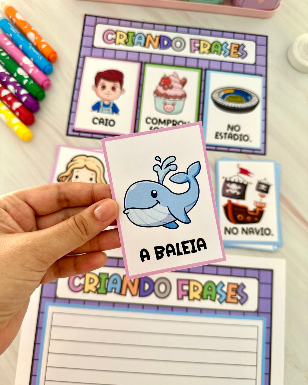 Arquivo incrível Criando Frases