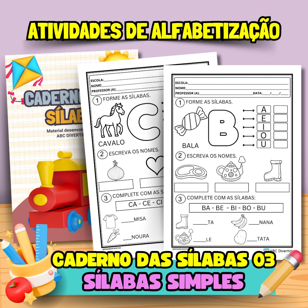 Arquivo de Atividades Sílabas Simples 03