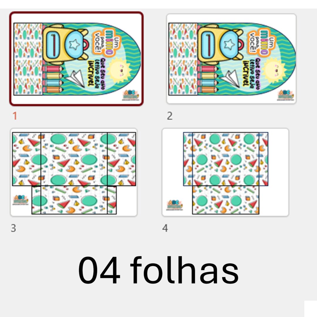Caixinha Lembrancinha Volta às Aulas Um Mimo - Image 8