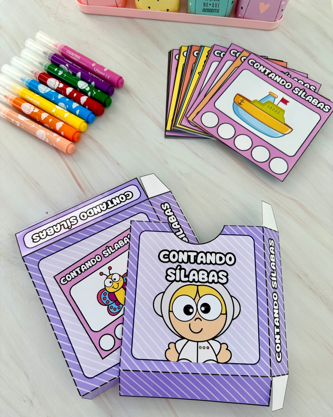 Arquivo Contando Sílabas para trabalhar consciência silábica - Imagem 2