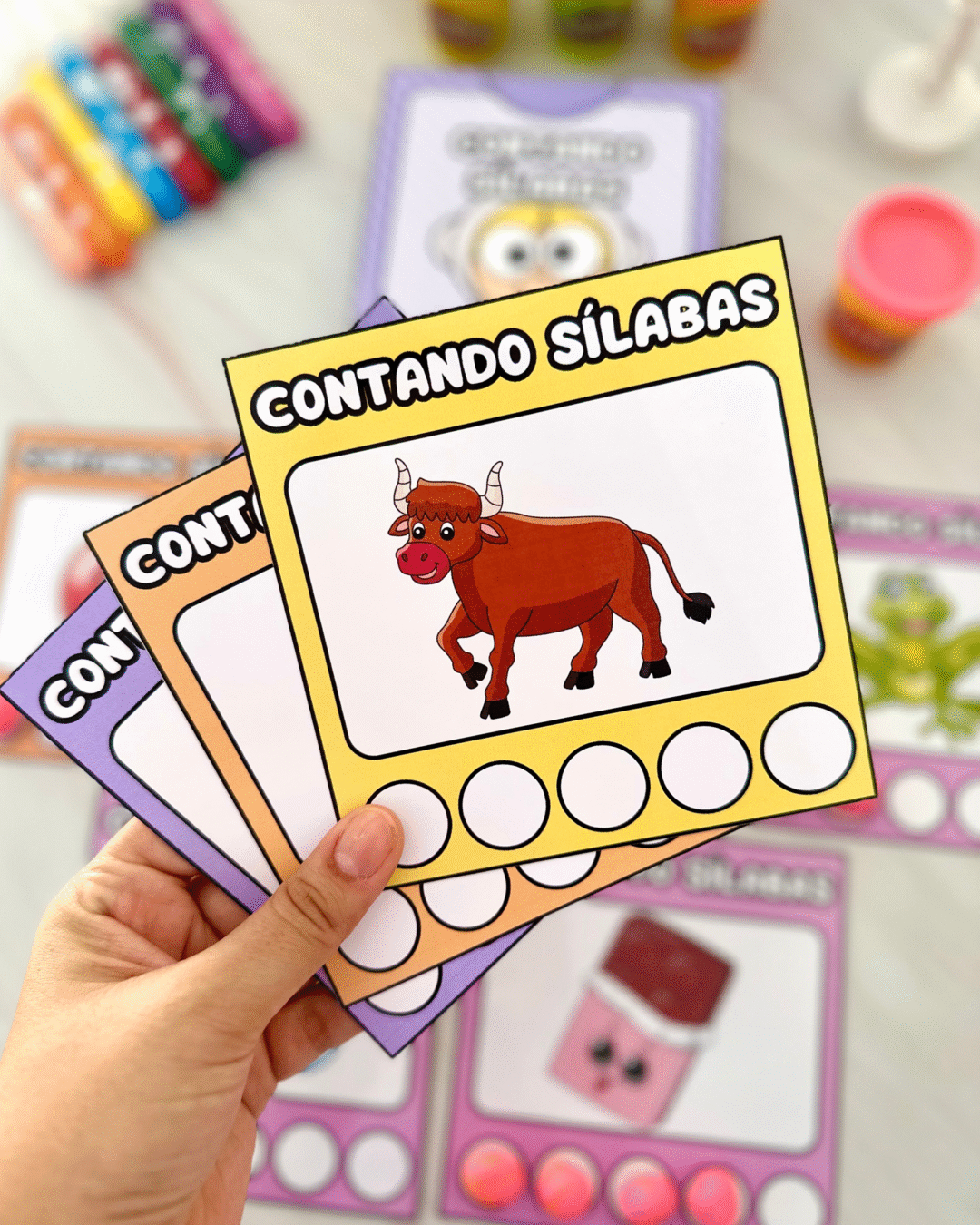 Arquivo Contando Sílabas para trabalhar consciência silábica - Imagem 6
